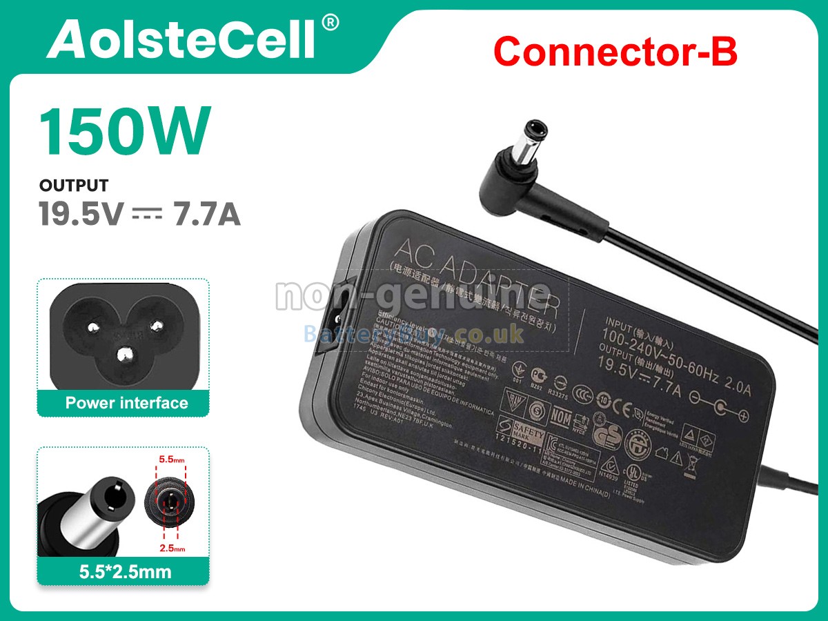 replacement adapter for Asus A18-150P1A