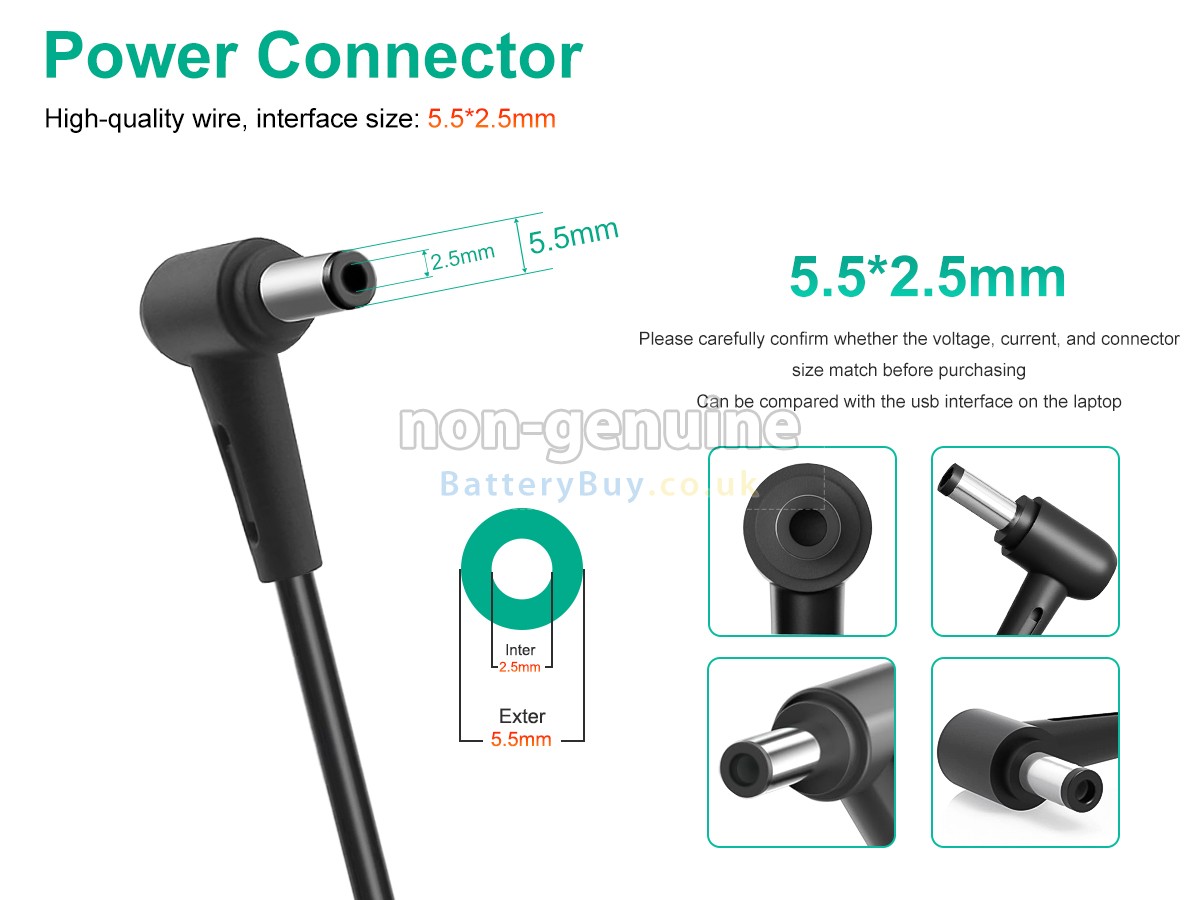 replacement adapter for Chicony A230A033P