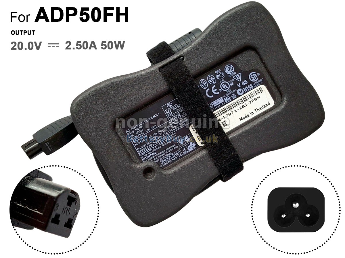replacement adapter for Dell ADP50FH