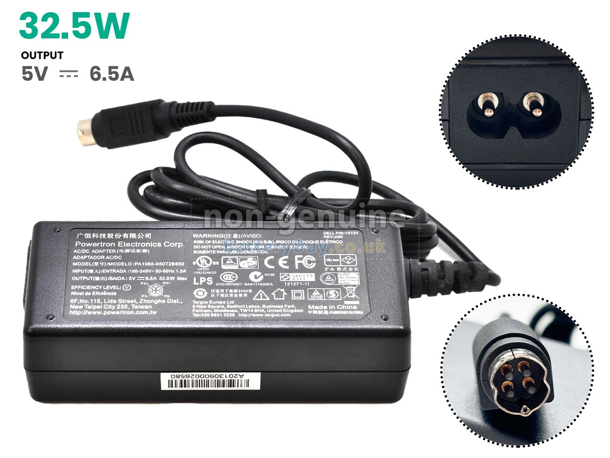 replacement adapter for Dell Y5T3Y