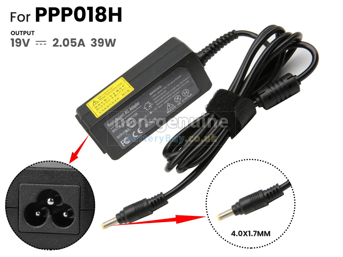 replacement adapter for HP PPP018