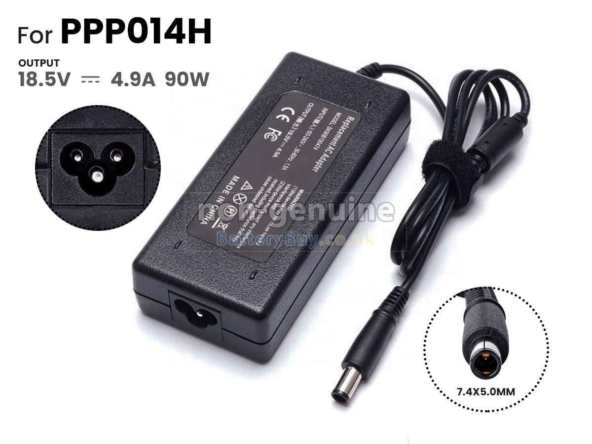 replacement adapter for HP 90W 18.5V-4.9A 100-240V~1.8A 50/60HZ