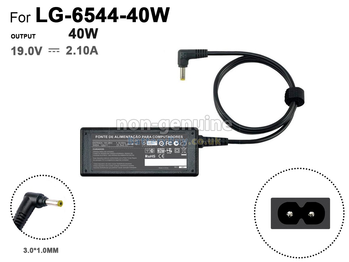 replacement adapter for LG ADS-40MSG-19