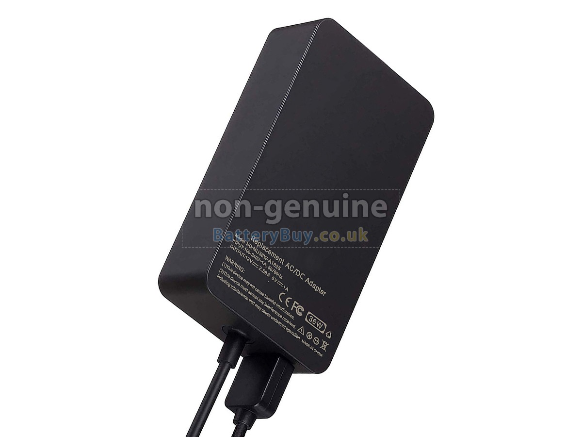 replacement adapter for Microsoft 36W 12V 2.58A
