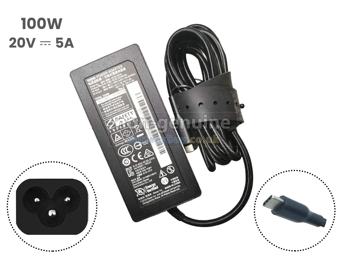 replacement adapter for Razer RC30-03100200-B3U1