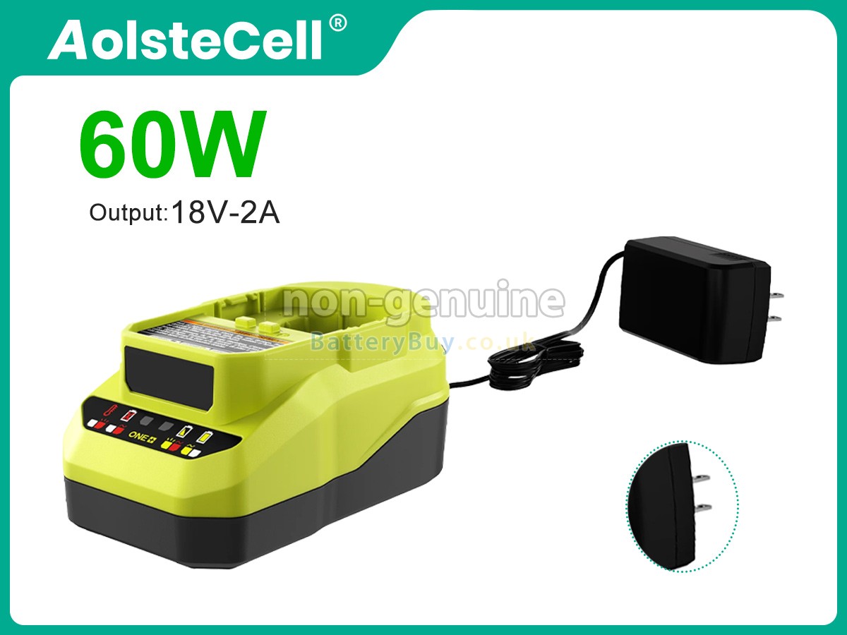 replacement adapter for Ryobi 18V 2A 60W