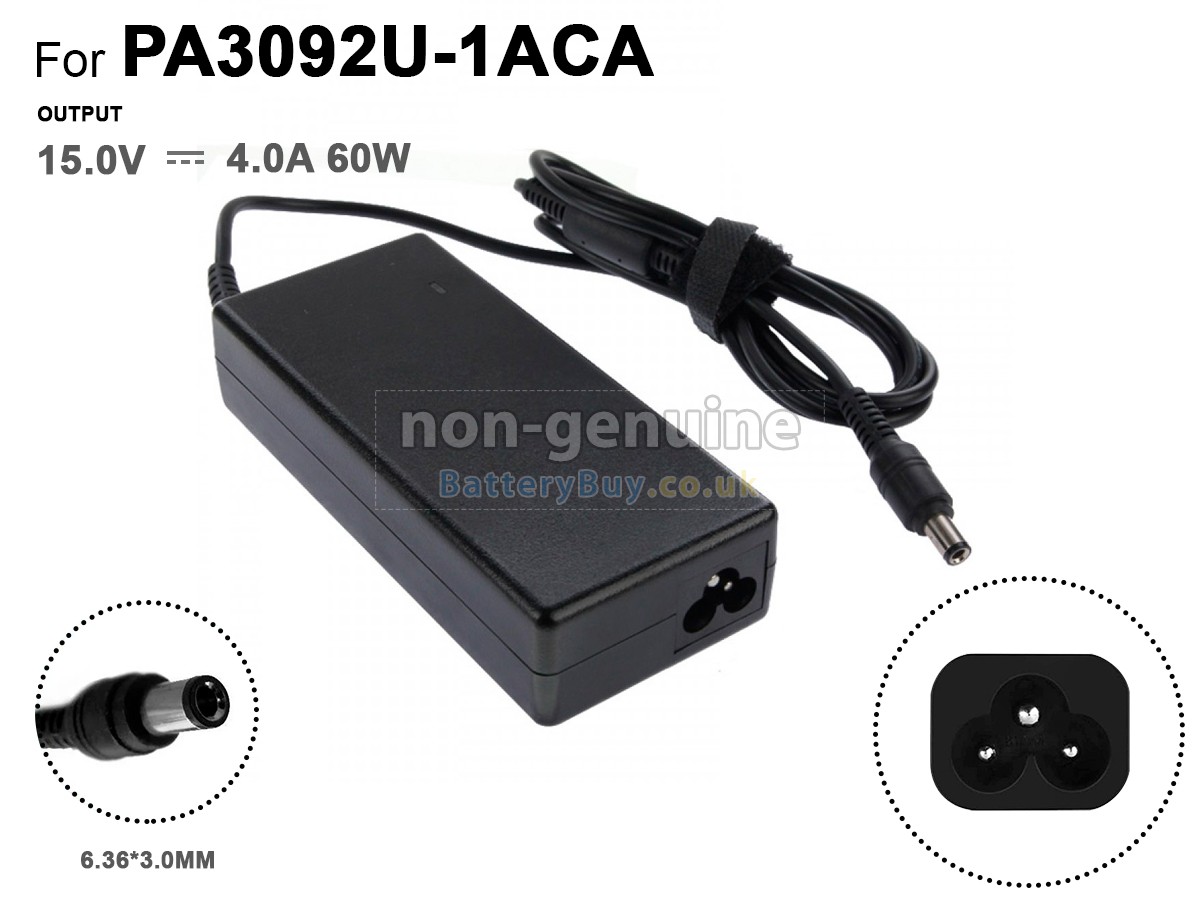 replacement adapter for Toshiba PA3048U-1ACA