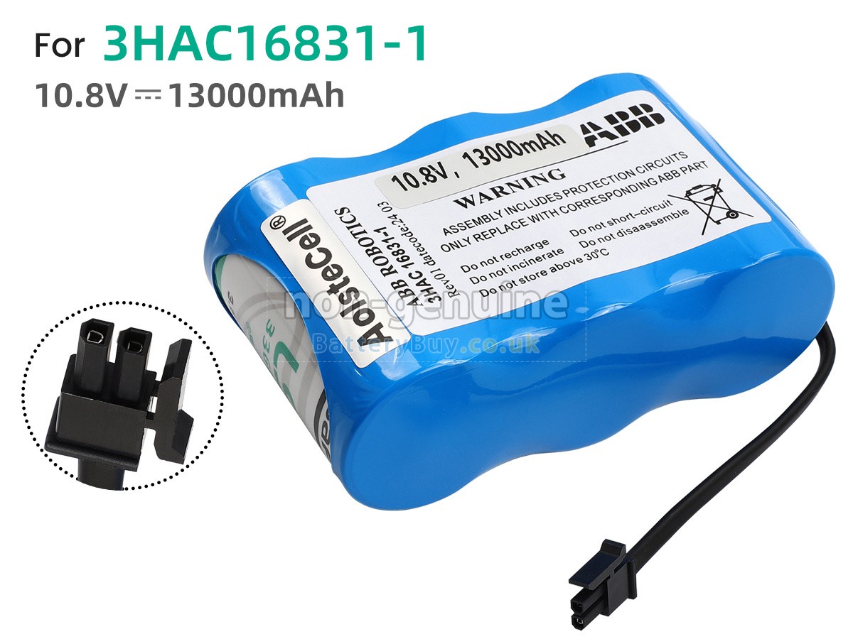replacement battery for ABB IRB 2400 M2000