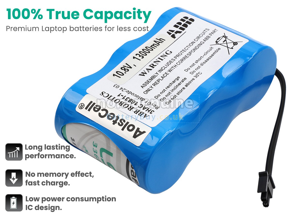 replacement battery for ABB IRB 2400 M2000