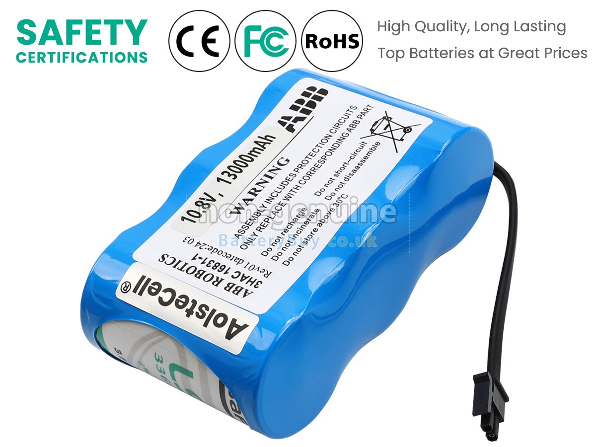 replacement battery for ABB IRB 2400 M2000