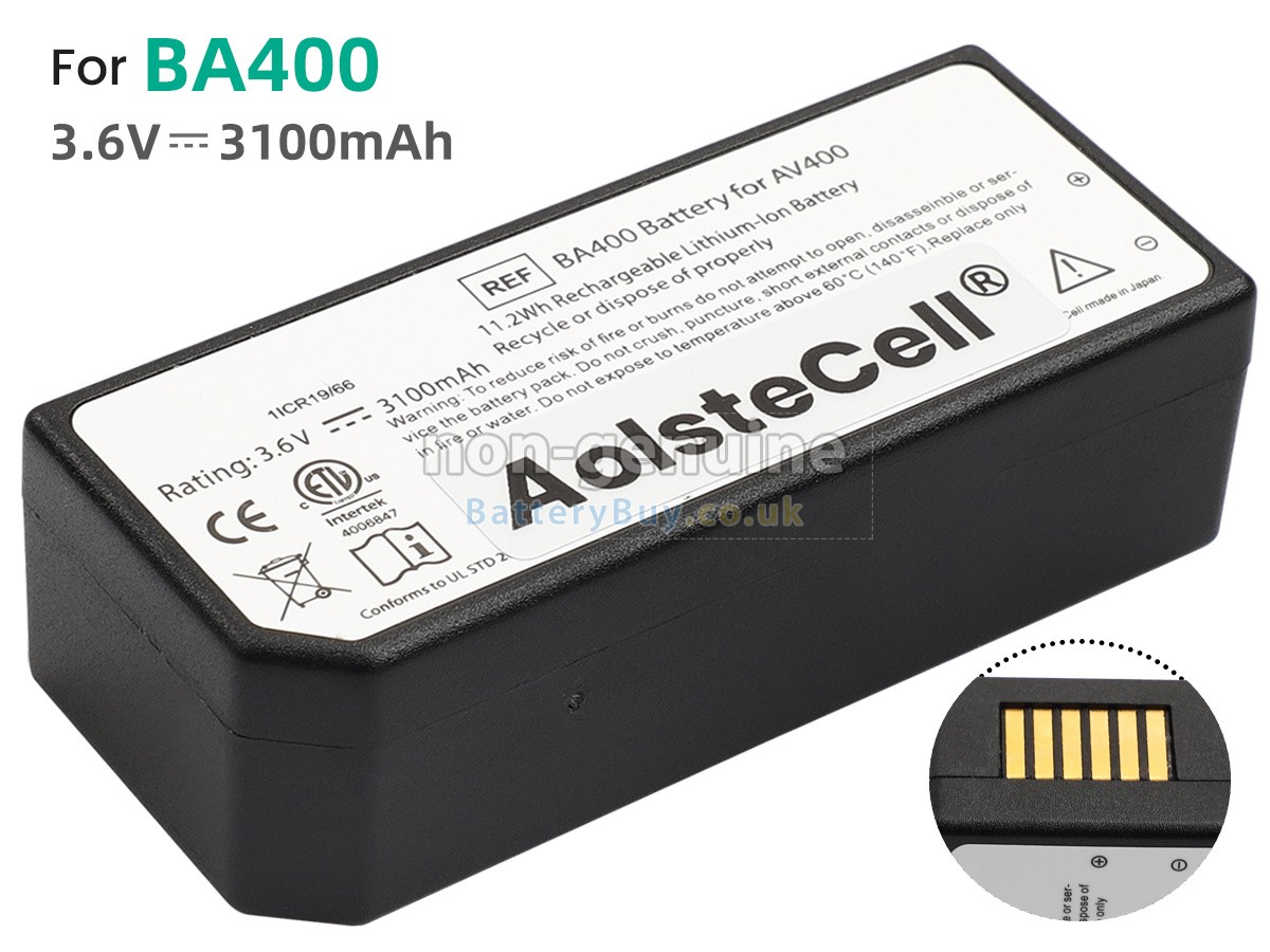 replacement battery for AccuVein BA400