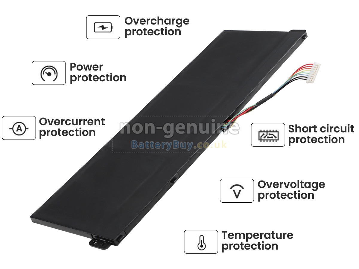 replacement battery for Acer AP19B8K(3INP5/82/70)