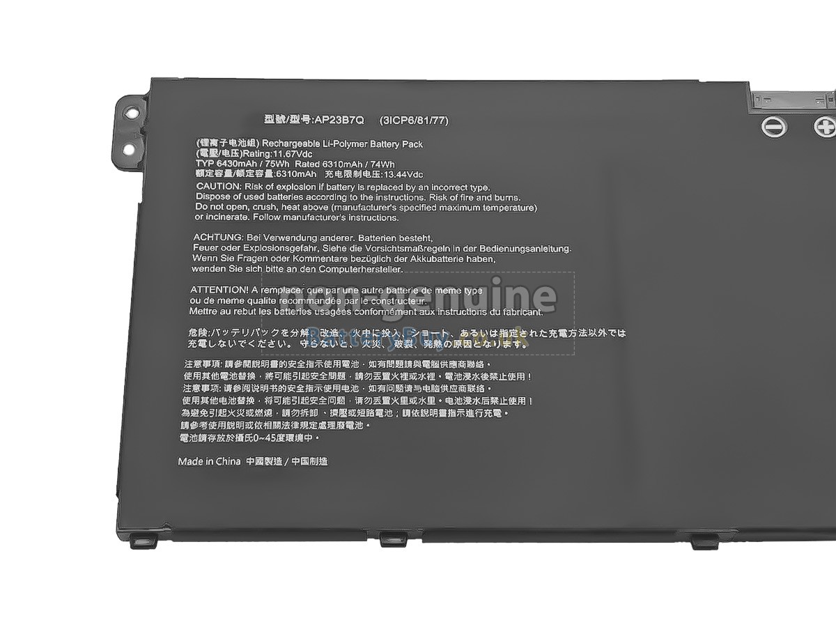 Replacement Battery for Acer SWIFT GO 14 AI SFG14-01