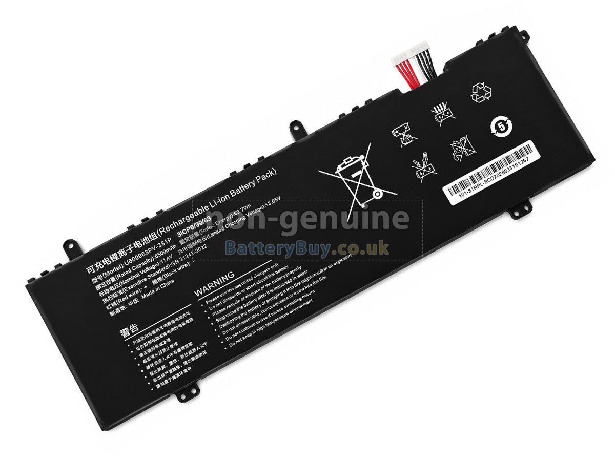 Replacement Battery for Acer T1561U-575983
