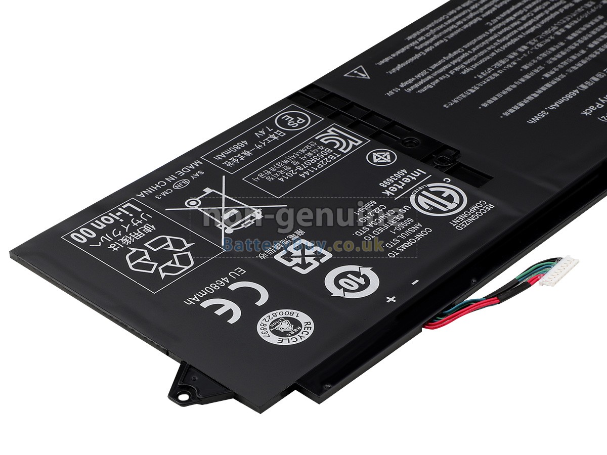 replacement battery for Acer AP12F3J