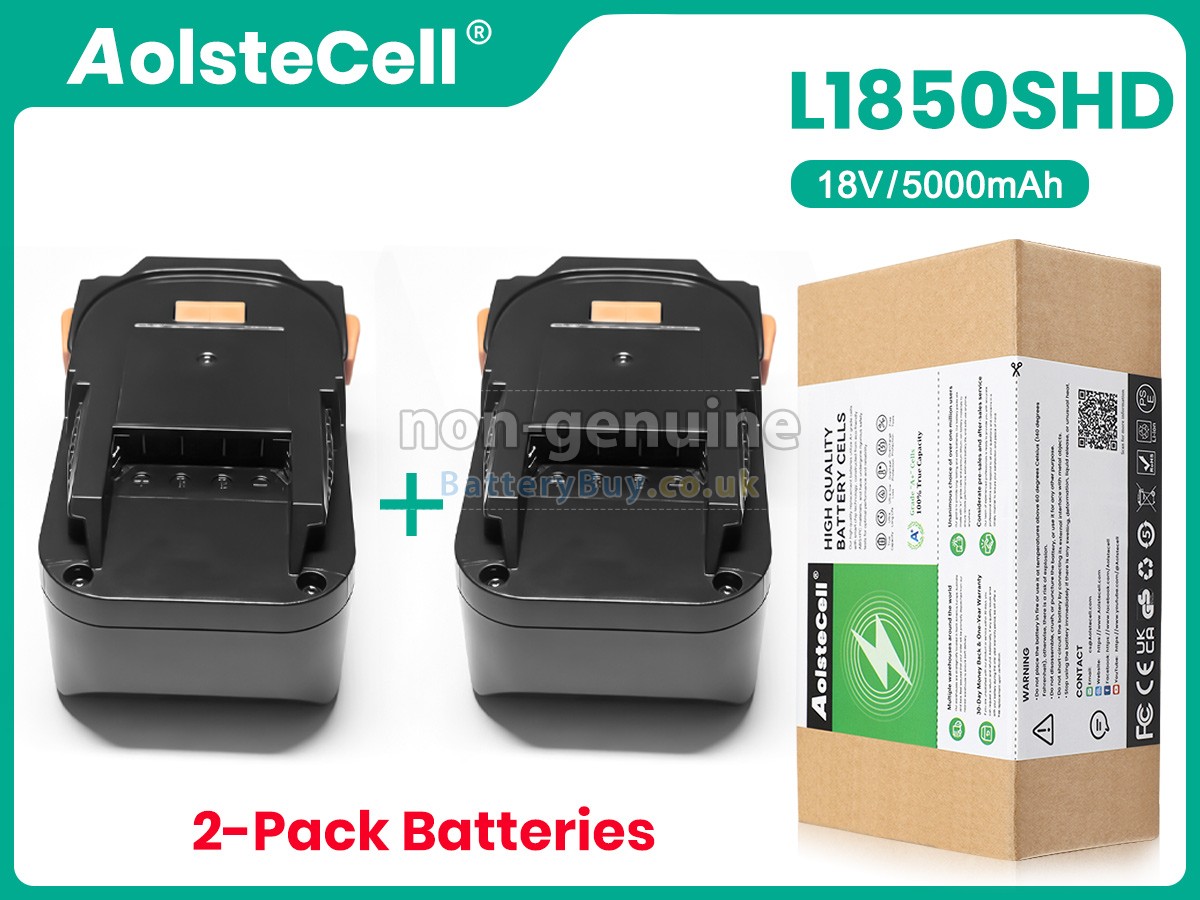 Replacement Battery for AEG 18V L1850SHD