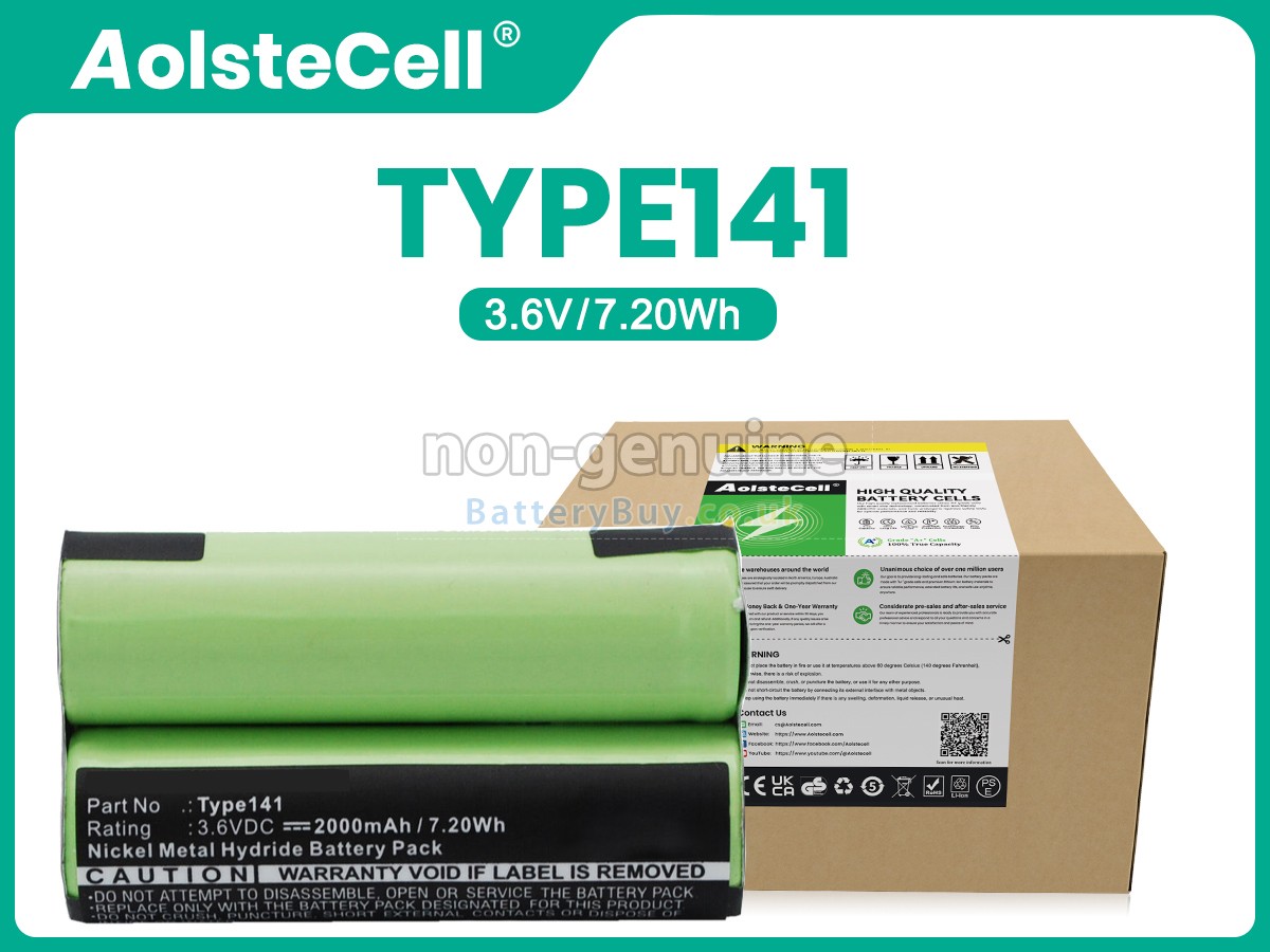 replacement battery for AEG TYPE141
