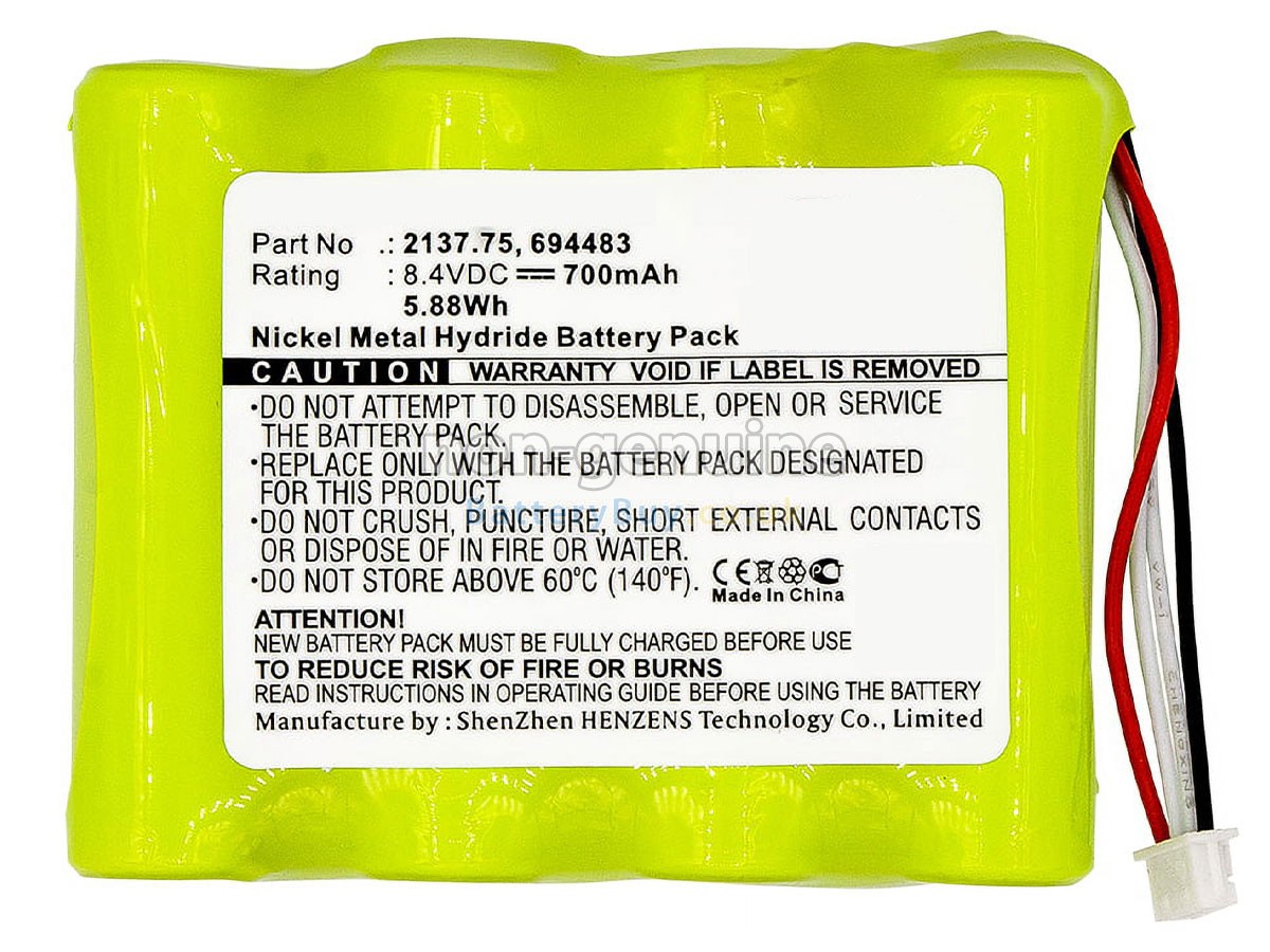 replacement battery for AEMC 2137.52