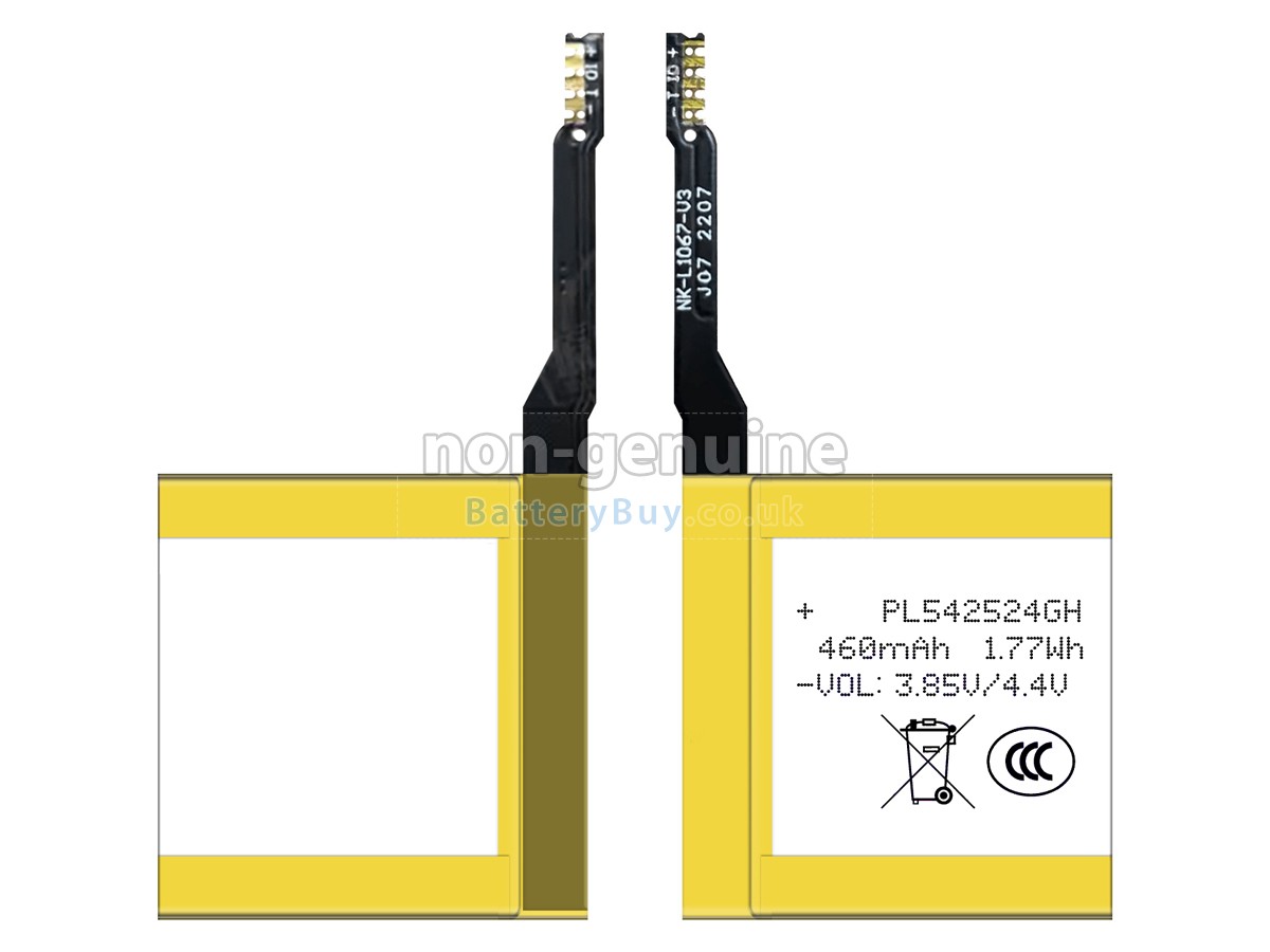 Replacement Battery for Amazfit PL542524GH