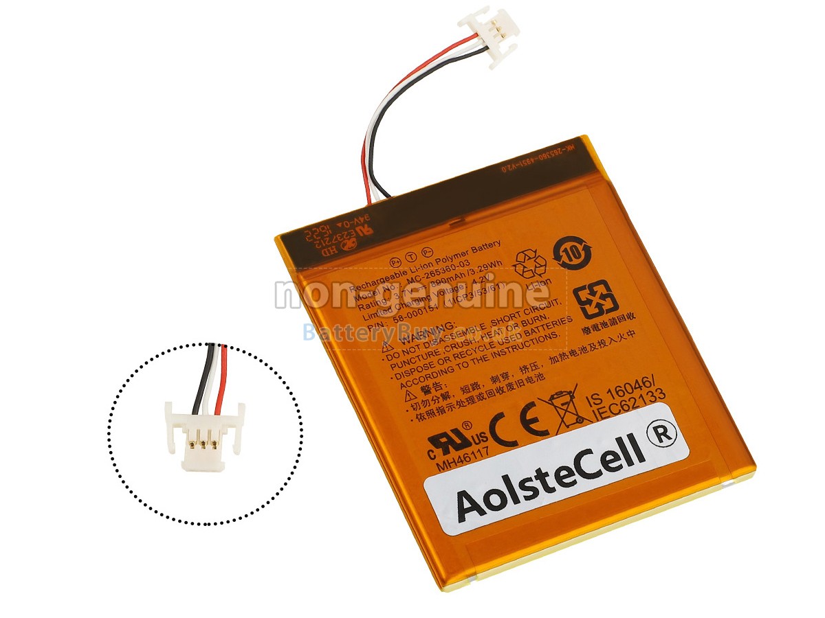 replacement battery for Amazon KINDLE 7 WP63GW