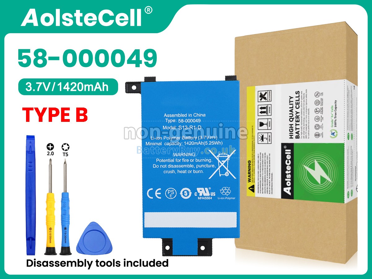 replacement battery for Amazon KINDLE 7 WP63GW