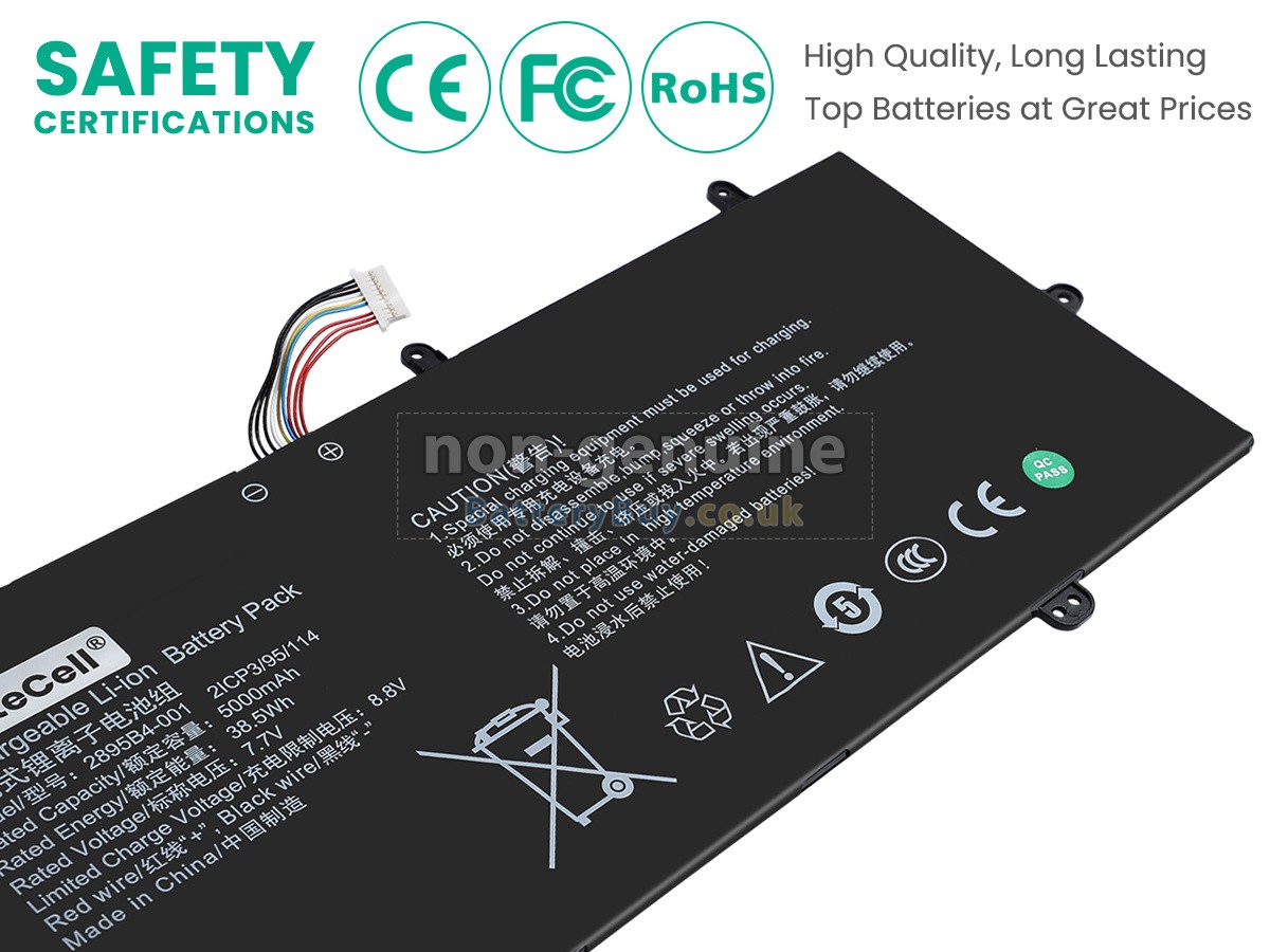 replacement battery for AolsteCell 2895B4-001