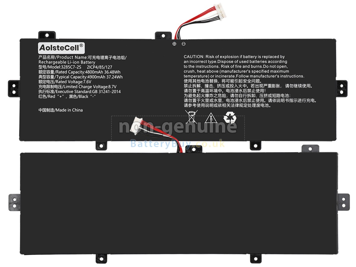 replacement battery for AolsteCell 3285C7-2S