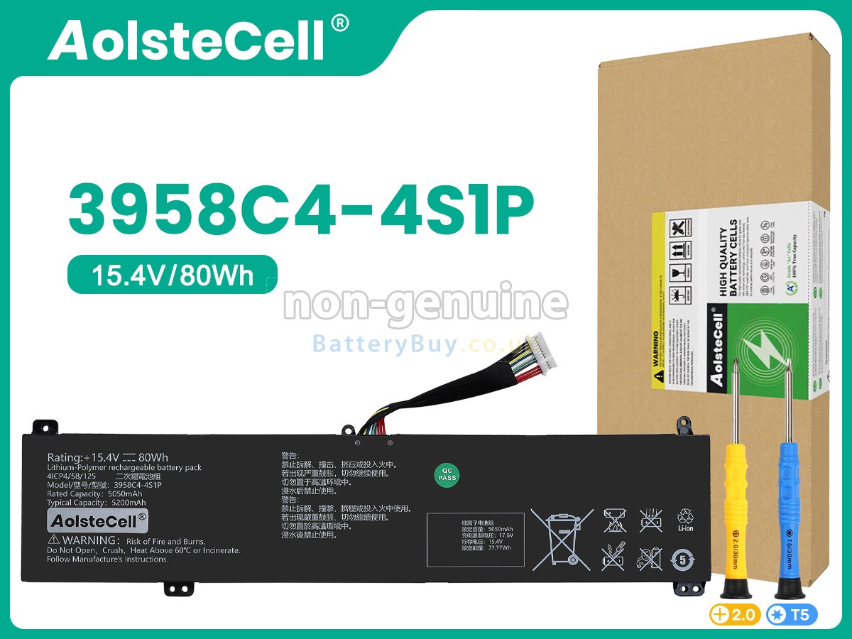 replacement battery for AolsteCell 3958C4-4S1P