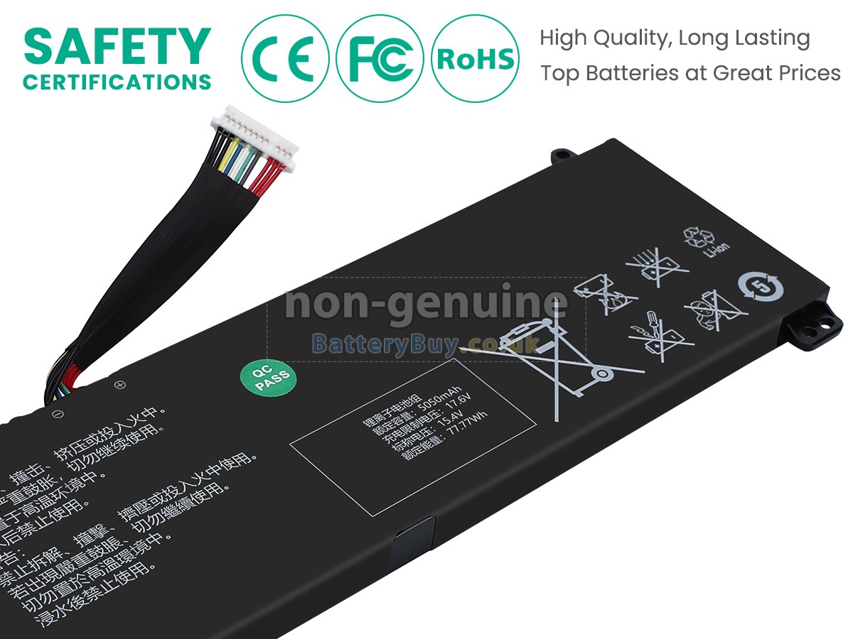 replacement battery for AolsteCell 3958C4-4S1P