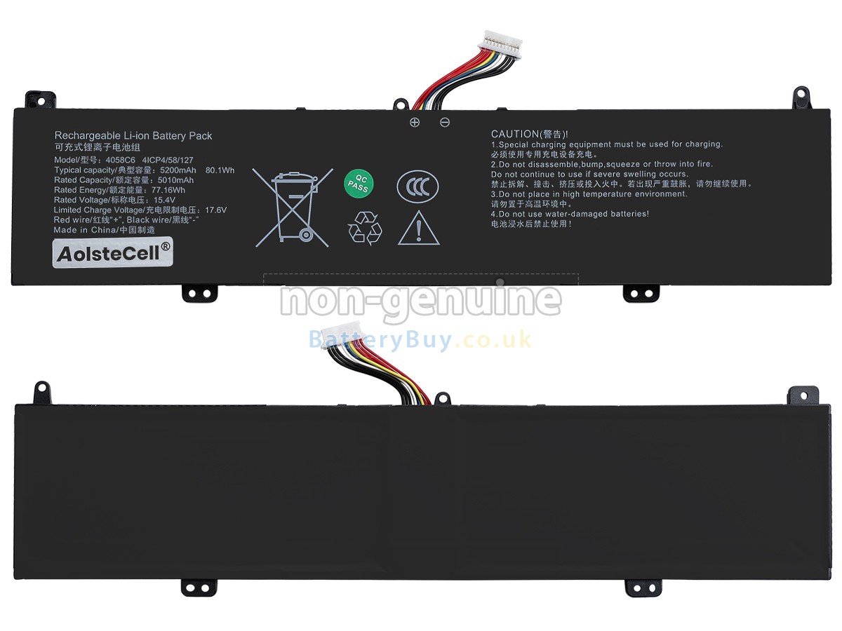 replacement battery for AolsteCell 4058C6