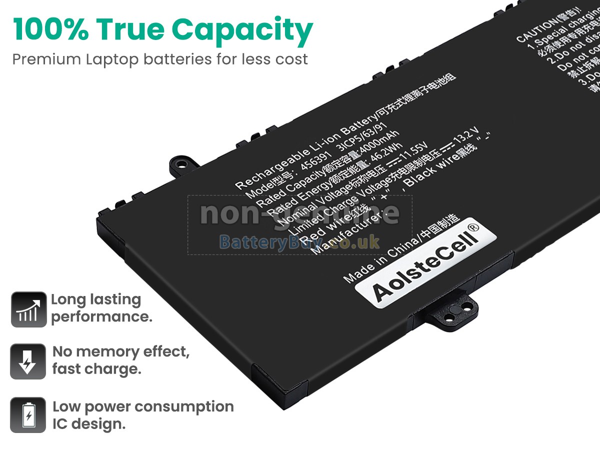 replacement battery for AolsteCell 456391