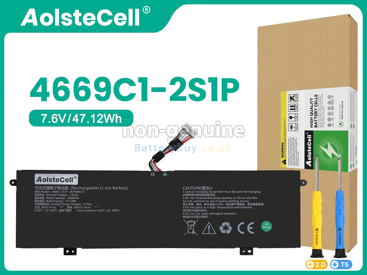 replacement battery for AolsteCell 4669C1-2S1P