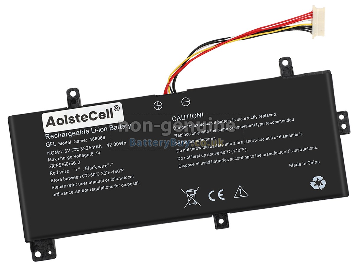 replacement battery for AolsteCell 486066