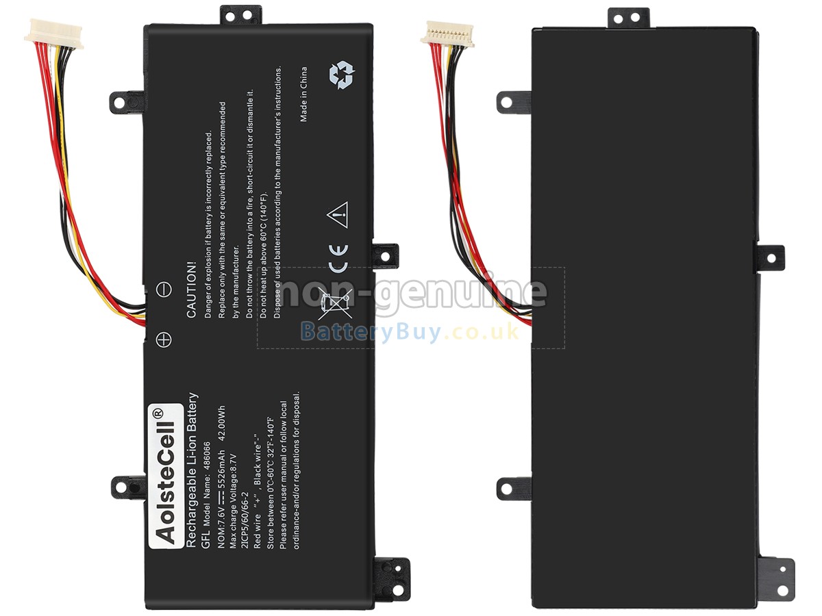replacement battery for AolsteCell 486066