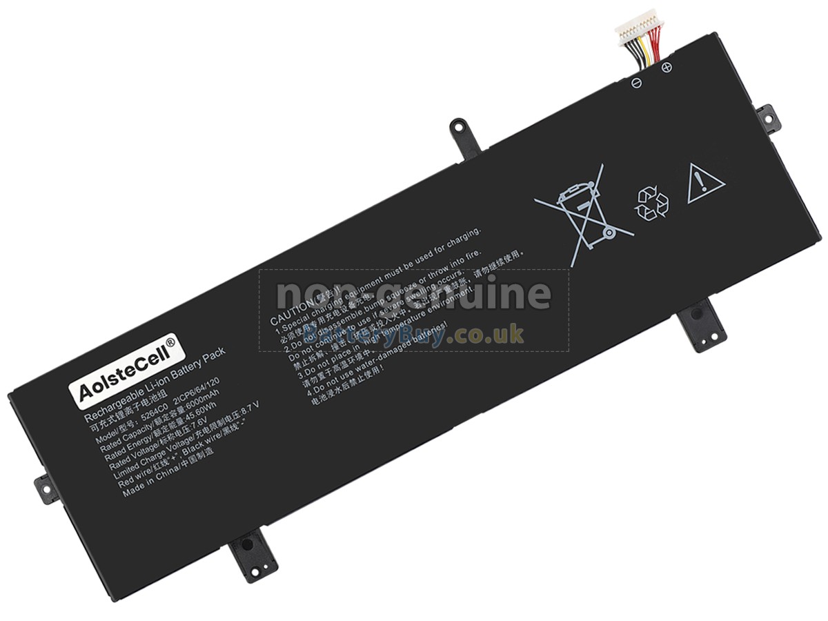 replacement battery for AolsteCell 5264C0