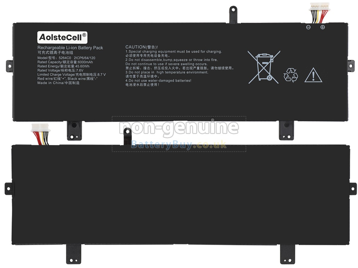 replacement battery for AolsteCell 5264C0