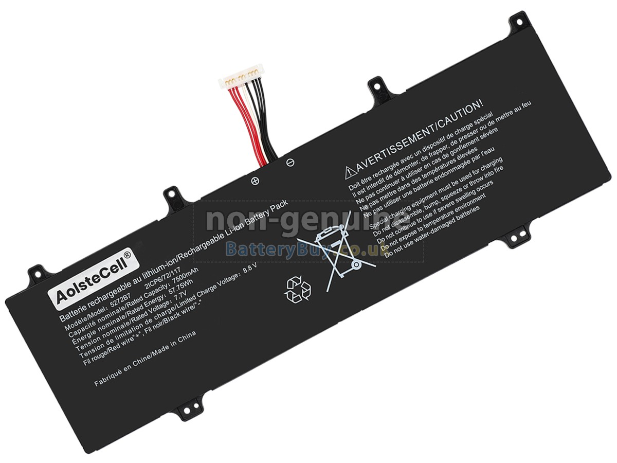 replacement battery for AolsteCell 5272B7