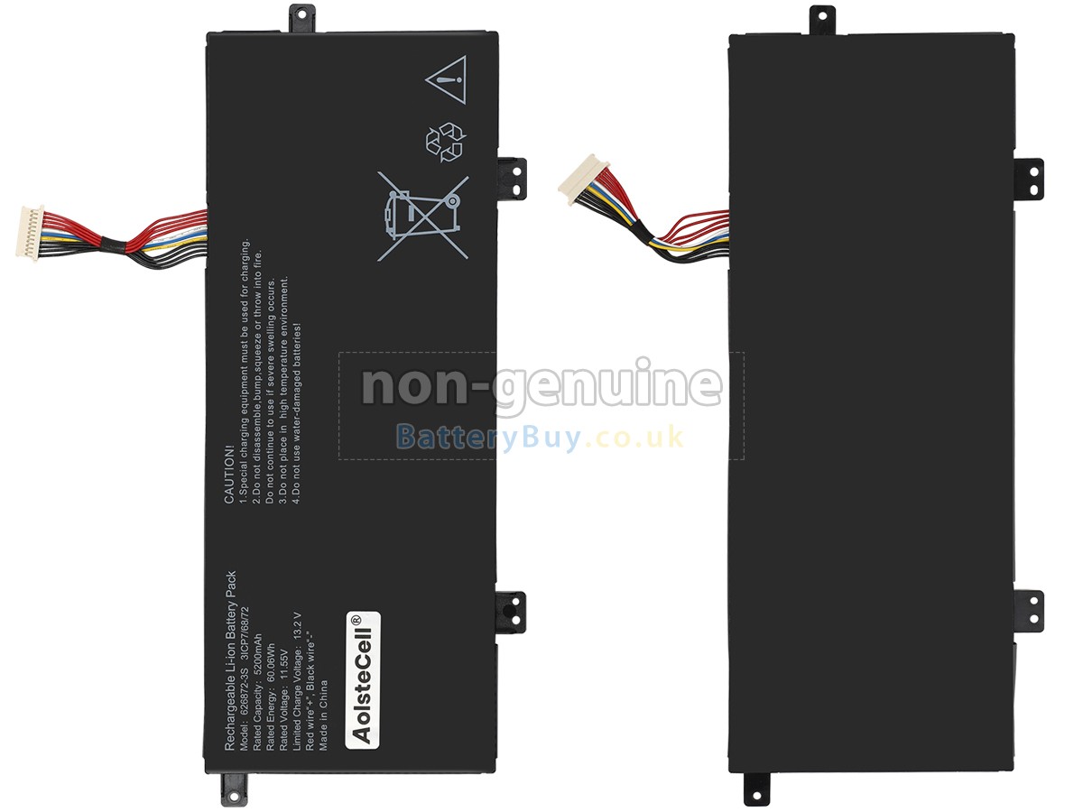 replacement battery for AolsteCell 626872-3S