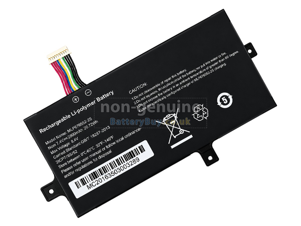Replacement Battery for AolsteCell MLP676552-2S