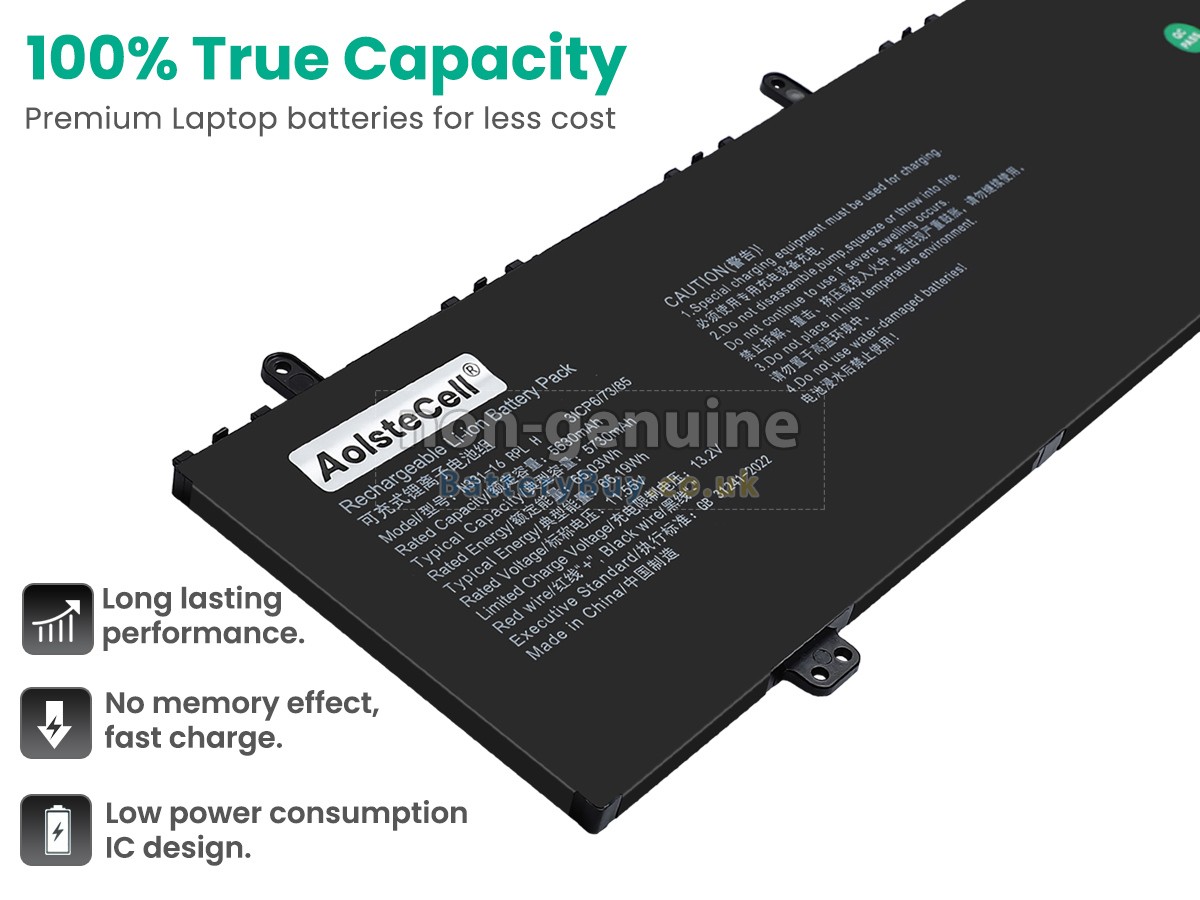 replacement battery for AolsteCell N331-16