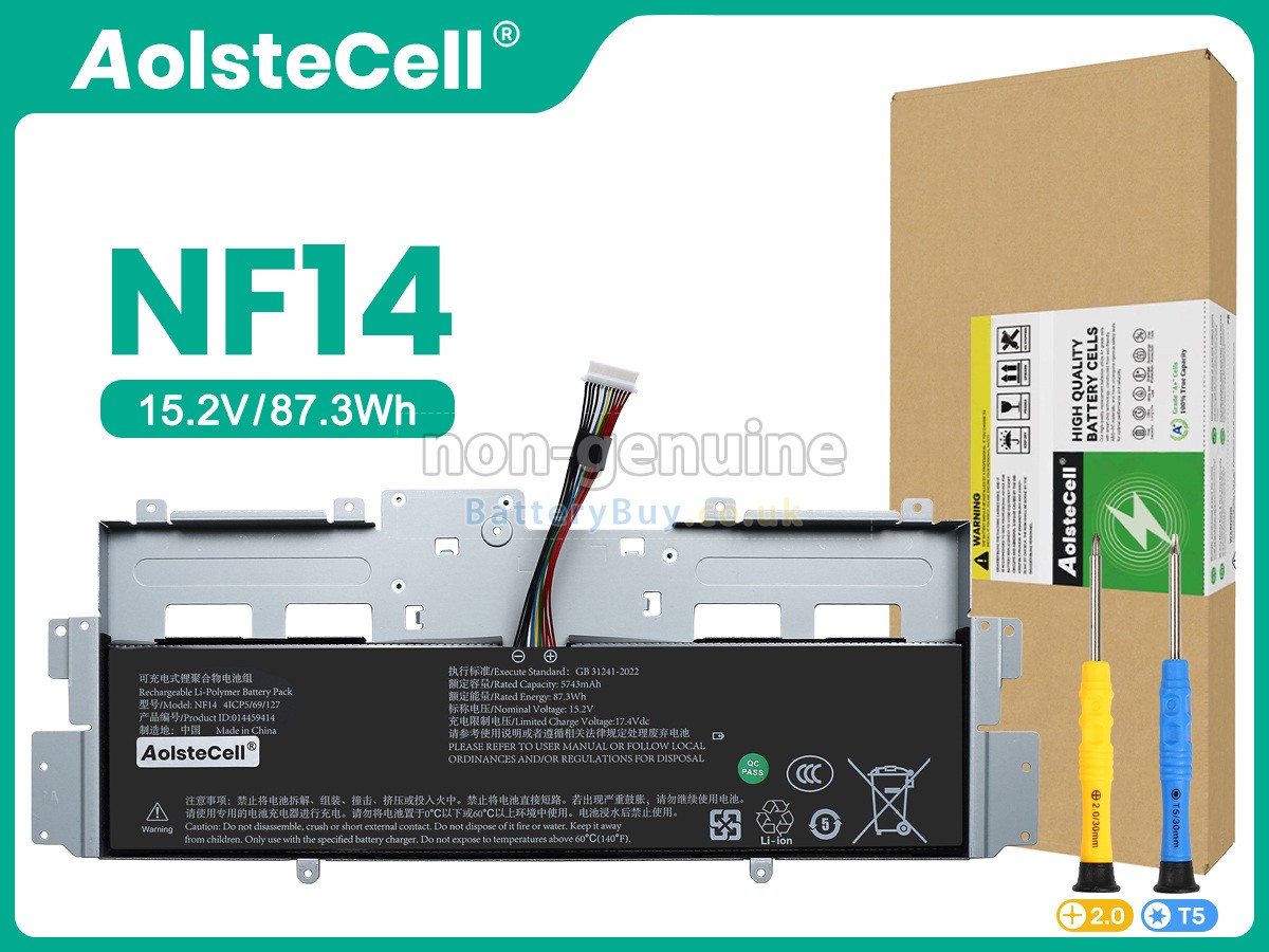 replacement battery for AolsteCell NF14