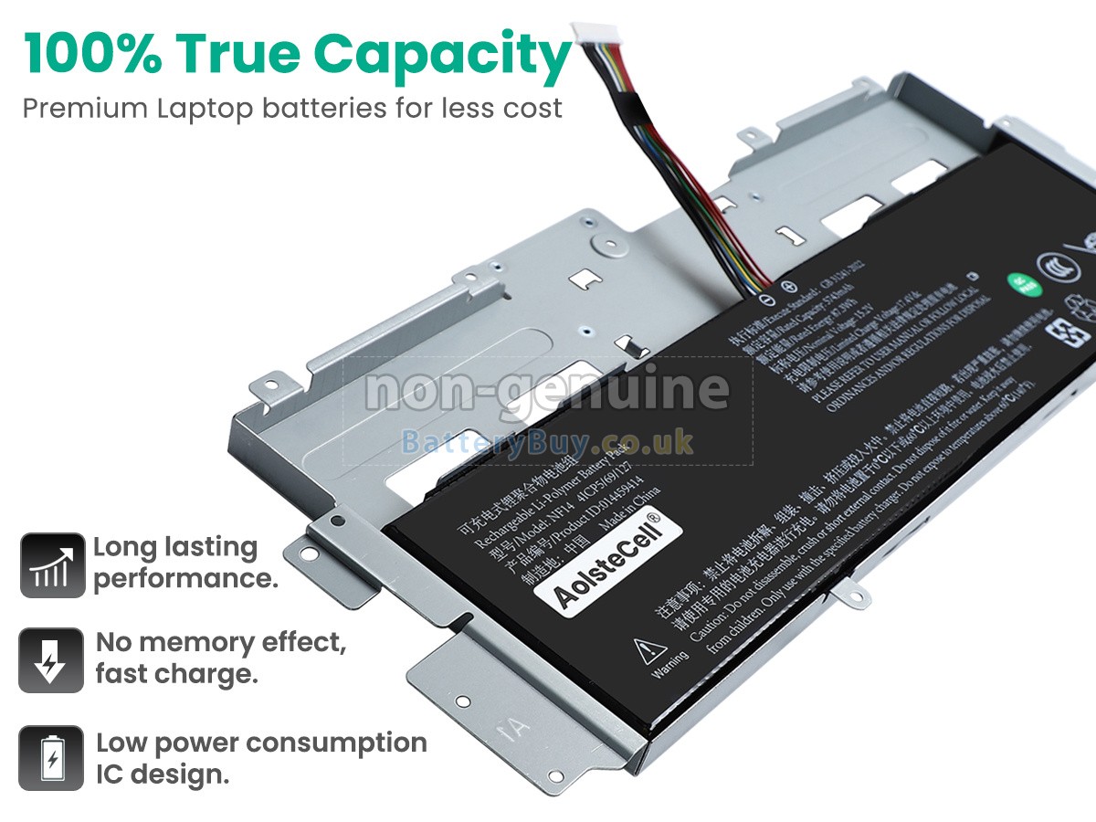 replacement battery for AolsteCell NF14