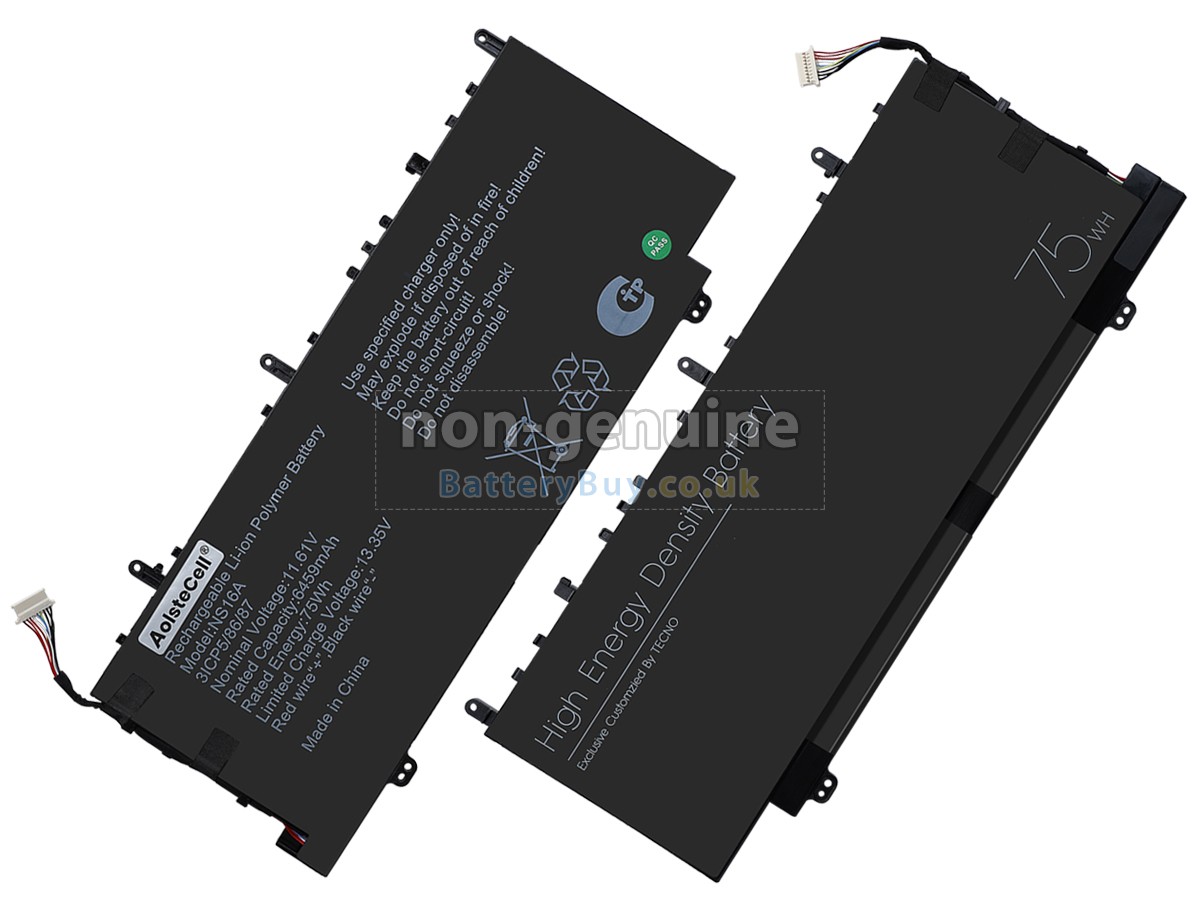 replacement battery for AolsteCell NS16A