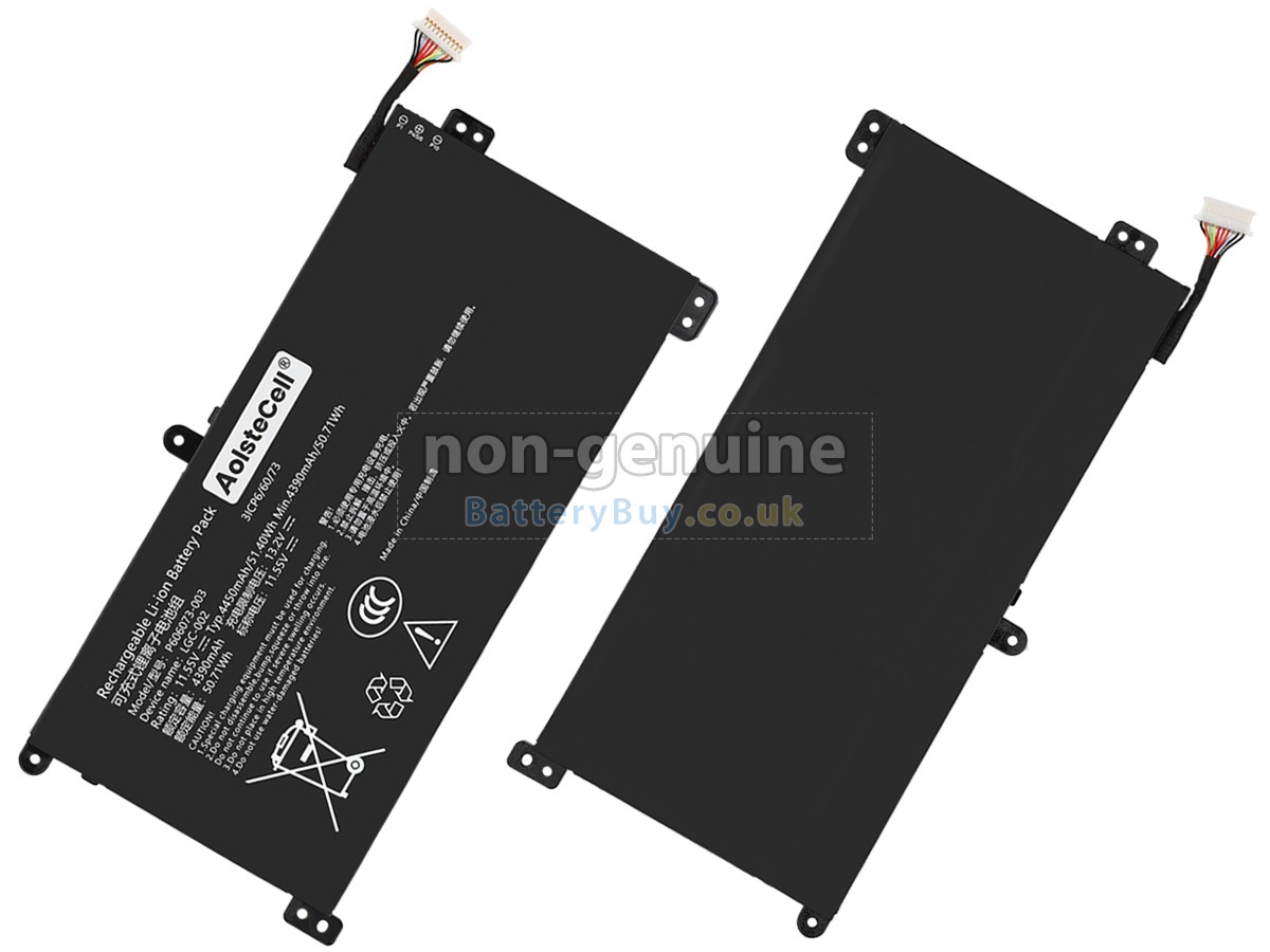 replacement battery for AolsteCell P606073-003