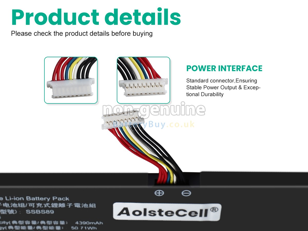 replacement battery for AolsteCell SSBS89