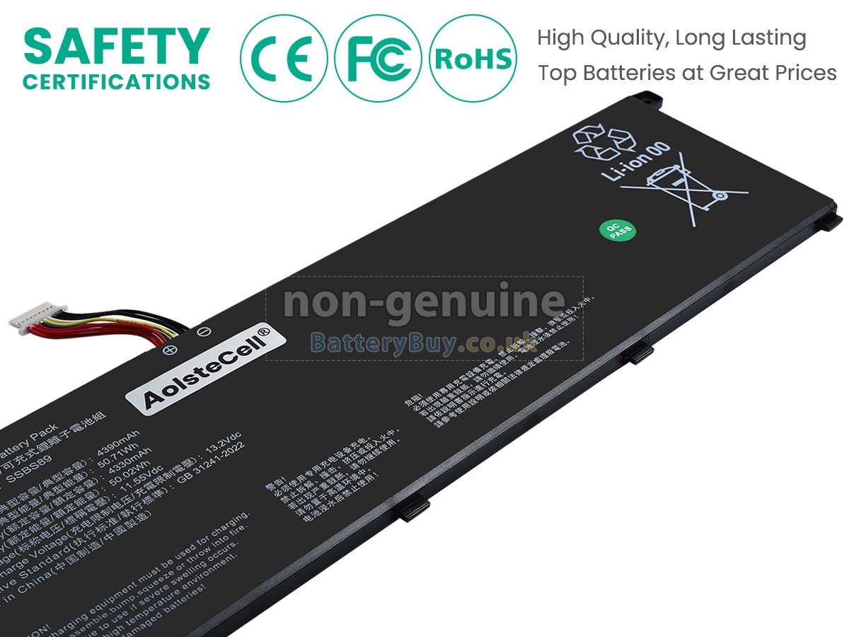 replacement battery for AolsteCell SSBS89