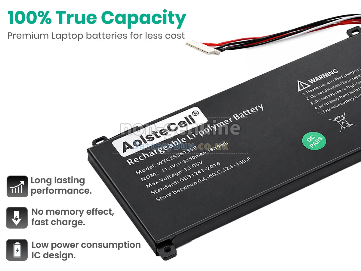 Replacement Battery for AolsteCell SMARTBOOK PRO M-SBP14I5