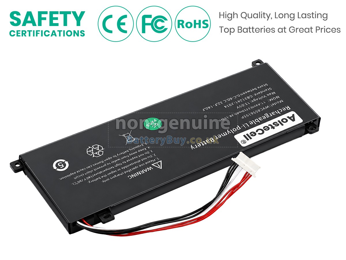 Replacement Battery for AolsteCell SMARTBOOK PRO M-SBP14I5