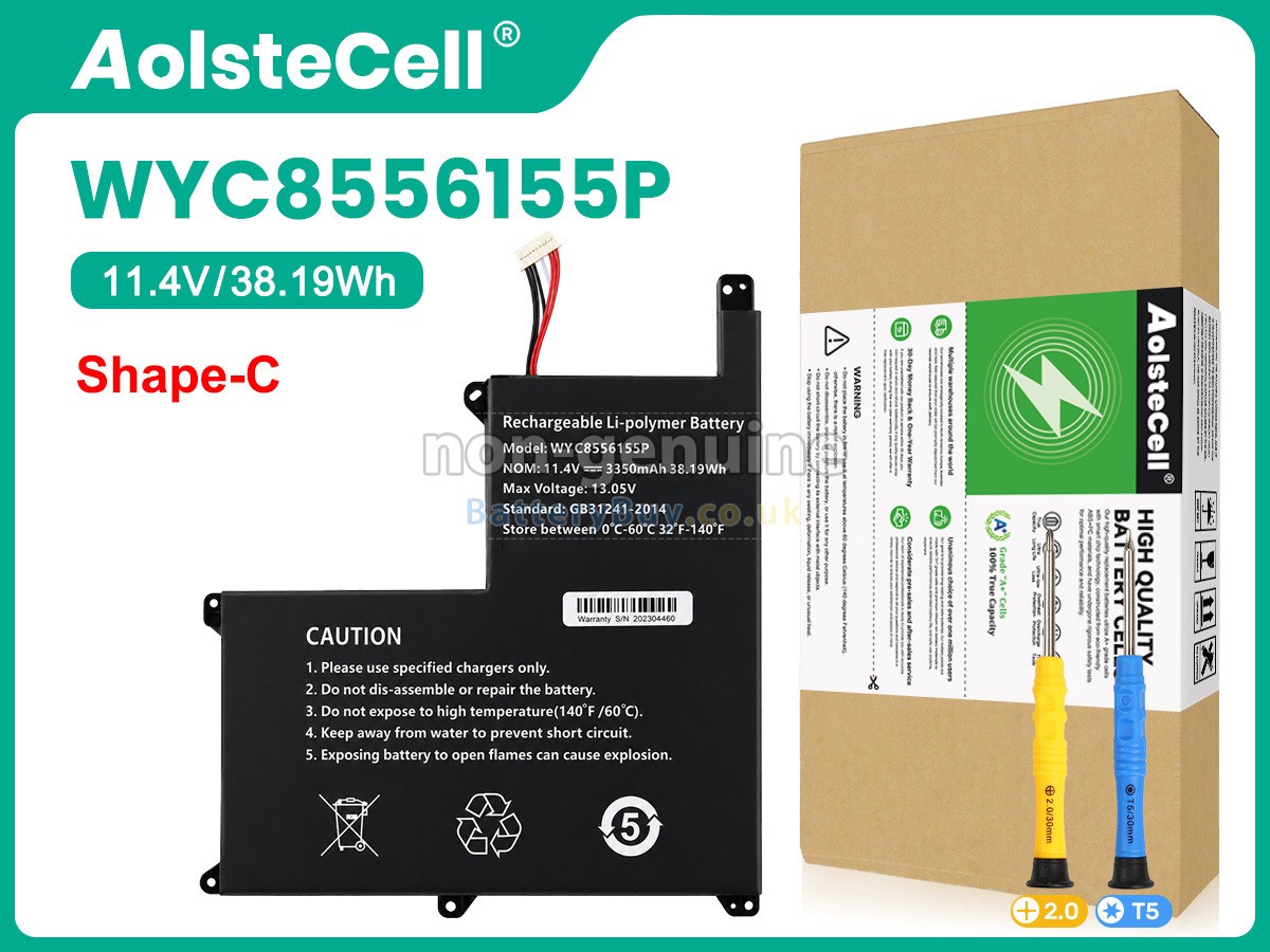 Replacement Battery for AolsteCell SMARTBOOK PRO M-SBP14I5