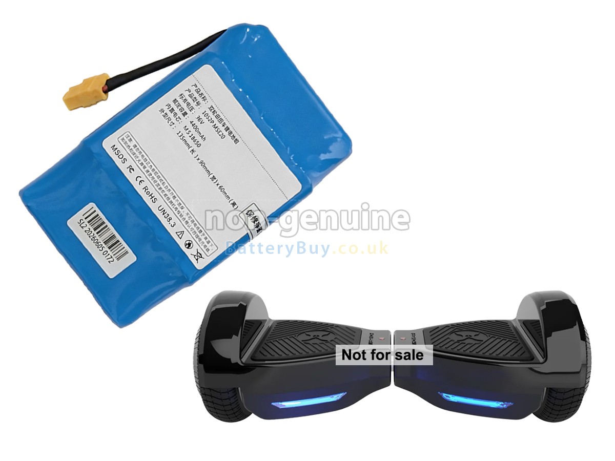 Replacement Battery for AolsteCell 10S2P MSE20 36V 4400MAH XT60